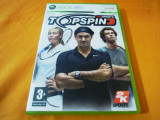 Top Spin 3 pentru XBOX360, original, PAL, Multiplayer, Sporturi, 3+, 2K Games