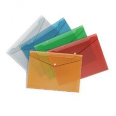 Mapa plastic capsa A4 150 microni diverse culori Office Cover