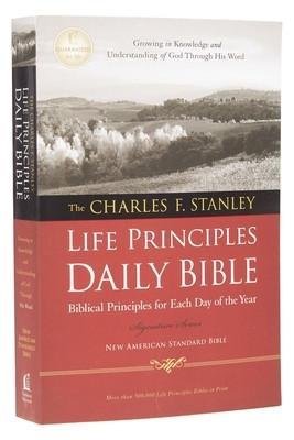 Charles F. Stanley Life Principles Daily Bible-NASB foto