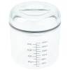 Recipient masurare tehnic Mixer oxidant /vopsea /lichide in salon/coafor/frizerie/barber shop, 240 ml, Sinelco