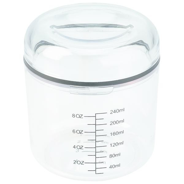 Recipient masurare tehnic Mixer oxidant /vopsea /lichide in salon/coafor/frizerie/barber shop, 240 ml