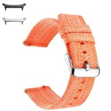 Curea material textil, compatibila cu Samsung Galaxy Watch Ultra, Merigold Orange