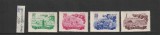 ROMANIA 1955 LP 396 POMICULTURA SI LEGUMICULTURA SERIE MNH NESTAMPILATA, Nestampilat