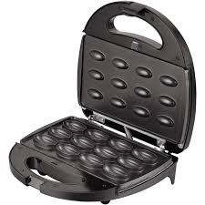 Aparat de copt in forma de coji de nucă,12 forme,1200W,placi antiaderente,nou