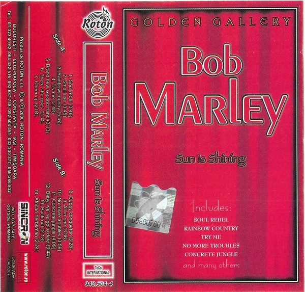 Casetă audio Bob Marley &lrm;&ndash; Sun Is Shining, originală