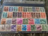 Lot timbre stampilate India, perioada colonie britanica, pret per lot