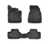 Covorase Auto Tip Tavita Cauciuc ALM Renault Captur II 2021-2024, Negre, Fata+Spate, Prindere Fixa/Scai