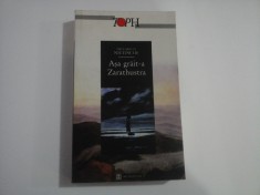 ASA GRAIT-A ZARATHUSTRA - FRIEDRICH NIETZSCHE
