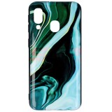 Husa Samsung Galaxy A40, TPU+PC, UV Print Model 05, Protectie Telefon