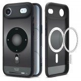Husa MagSafe pentru Apple iPhone 17 Air, Spigen, Ultra Hybrid Classic, Neagra