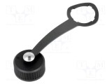 Capac protecție RJ-Lnxx IP67 neagră MOLEX pentru MX-1300550001