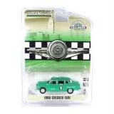 Macheta Checker Taxi 1969 verde staten island new york 1:64 GreenLight