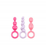 Set de dopuri sexuale anale Satisfyer de diferite forme