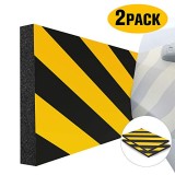 Cumpara ieftin Set 2 placi de protectie coliziune portiera auto pentru garaje sau parcari, 50 x 10 cm, AVEX