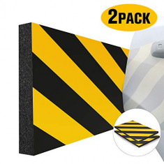 Set 2 placi de protectie coliziune portiera auto pentru garaje sau parcari, 50 x 10 cm