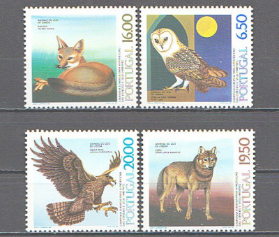 Portugalia 1980 - Fauna, animale, serie neuzata foto