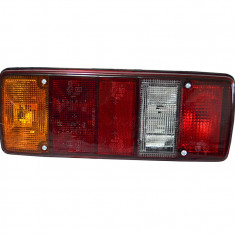 Stop spate lampa spate Mann L2000 1993- M90 F90 Mercedes 1013-3850 1973-1988 VW LT 1975-1996 BestAutoVest partea Stanga 334x122x76mm cu 5 functii cu