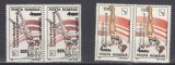 A11 TX10 9 - 1994 - Echipa romaniei - Campioana europeana de gimnastica supratipar - perechi de cate doua timbre