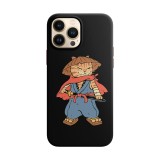 Husa compatibila cu Apple iPhone 11 Pro Max model Ronin Catana Cat,Silicon, Tpu, Viceversa, Transparent, Carcasa