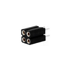 Conector 4 pini, seria {{Serie conector}}, pas pini 2.54mm, CONNFLY - DS1002-03-2*2131