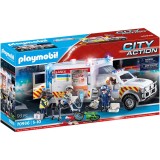 Playmobil City Action - Ambulanta cu lumini si sunete