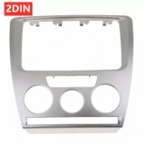Rama Radio 2DIN ACV Skoda Octavia 2 (2004-2013) cu AC Manual, Navigatie Android