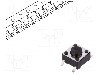 Microintrerupator 6x6mm, OFF-(ON), SPST-NO, NINIGI - TACTM-64N-F-R