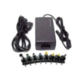 Incarcator FOXMAG24 Universal de Laptop, 12-24 V, 7 Conectori Tip 12V / 15V / 16V / 18V / 19V / 20V / 24V, Culoare Negru