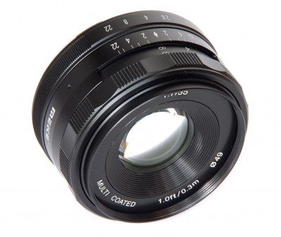Obiectiv Manual Meike 35mm F1.7 APS-C foto