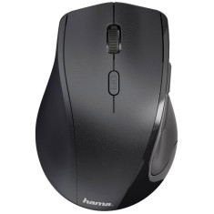 Mouse wireless Hama Riano, pentru stangaci, Negru foto