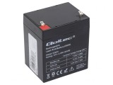 Baterie Plumb Acid 12V 4.5Ah AGM Qoltec, Fara Mentenanta - Acumulator UPS