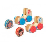 Set de doua masinute din lemn colectia GO TOTs, Melissa &amp; Doug