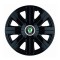 Set 4 Capace Roti pentru Skoda, model Cosmos Black, R15