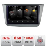 Navigatie Seat Leon 2005-2012 Android 12 Octa Core QLED 2K 8GB+128GB