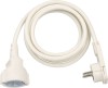 Cordon Prelungitor Brennenstuhl cu cap plat, 2m - Alb