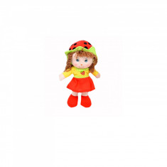 Jucarie papusa de plus pentru fete Toys 699120, Multicolor foto