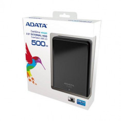 HDD EPORTABIL 500GB ADATA AHV620-500GU3CBK foto