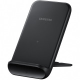 Incarcator Retea Wireless Samsung Galaxy S9 G960 / Galaxy S9+ G965, Fast Wireless, 9W, Negru EP-N3300TBEGEU