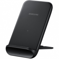 Incarcator Retea Wireless Samsung Galaxy S21 5G / Galaxy S21+ 5G / Galaxy S21 Ultra 5G, Fast Wireless, 9W, Negru EP-N3300TBEGEU foto