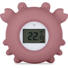 Petite&amp;Mars Digital Silicone Water Thermometer 0m+ termometru digital pentru cadă Crab Caleb 1 buc