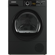 Uscator de rufe Heinner HHPD-V9T1CHSA++, Pompa de caldura, 9 kg, 15 programe, LED Display, Functie anti-sifonare, Clasa E, Silver