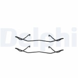 DELPHI LX0236 Set accesorii, placute frana