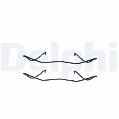 DELPHI LX0236 Set accesorii, placute frana foto