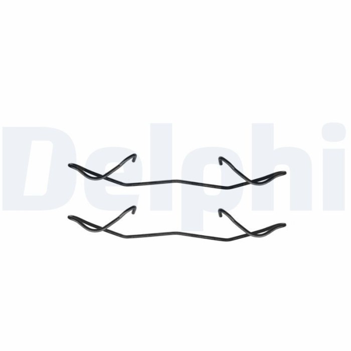 DELPHI LX0236 Set accesorii, placute frana