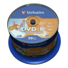 DVD-R Verbatim 4,7GB 16X ,50 buc