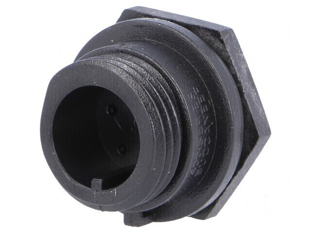 Conector circular soclu tată PIN 6 IP68 125V fără contacte