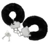 Catuse Plus Loving Joy "Furry Handcuffs" Negru##