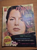 revista femeia februarie 1993 - soprana carmen gurban
