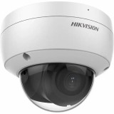 CAMERA IP Hikvision, dome pt. interior | exterior, dist. IR 30 m, tip lentila fixa 2.8 mm, 6 Mpx, microfon, PoE, carcasa metal si plastic, slot SD car
