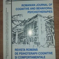 Revista romana de psihoterapii cognitive si comportamentale